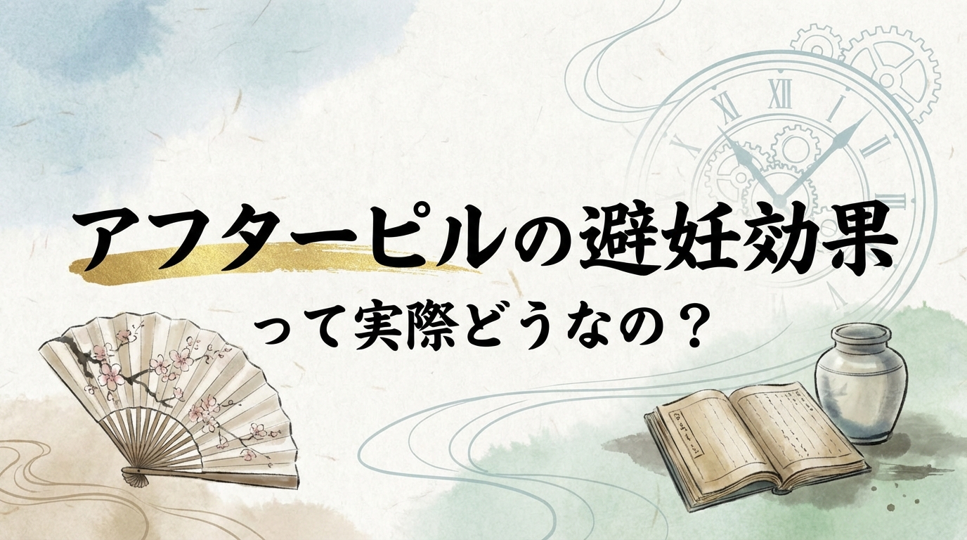 アフターピルの避妊効果って実際どうなの？