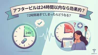 アフターピルは24時間以内なら効果的？72時間過ぎてしまったらどうなる？