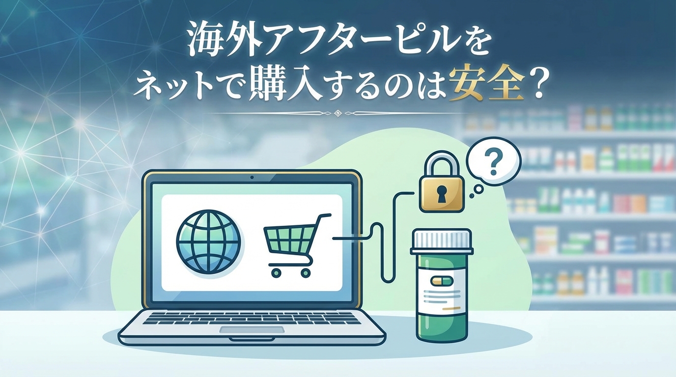 海外アフターピルをネットで購入するのは安全？