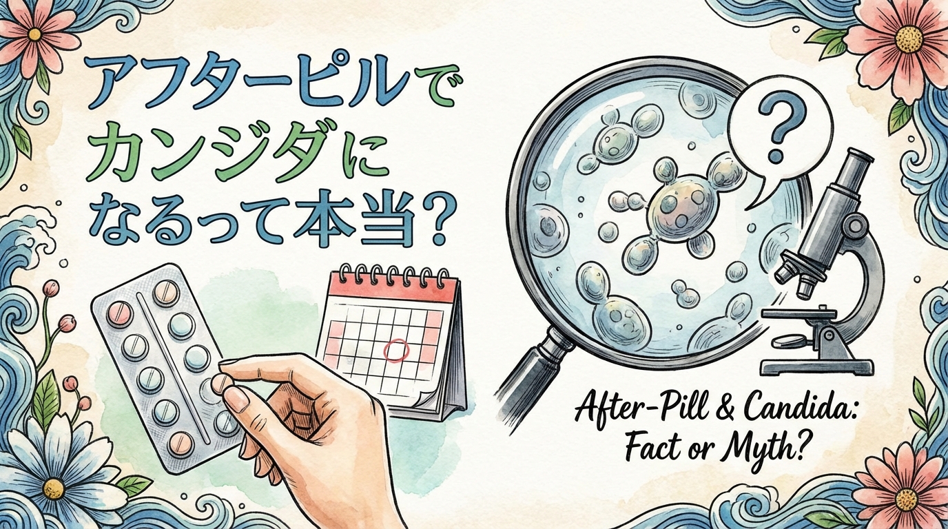 アフターピルでカンジダになるって本当？