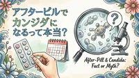 アフターピルでカンジダになるって本当？