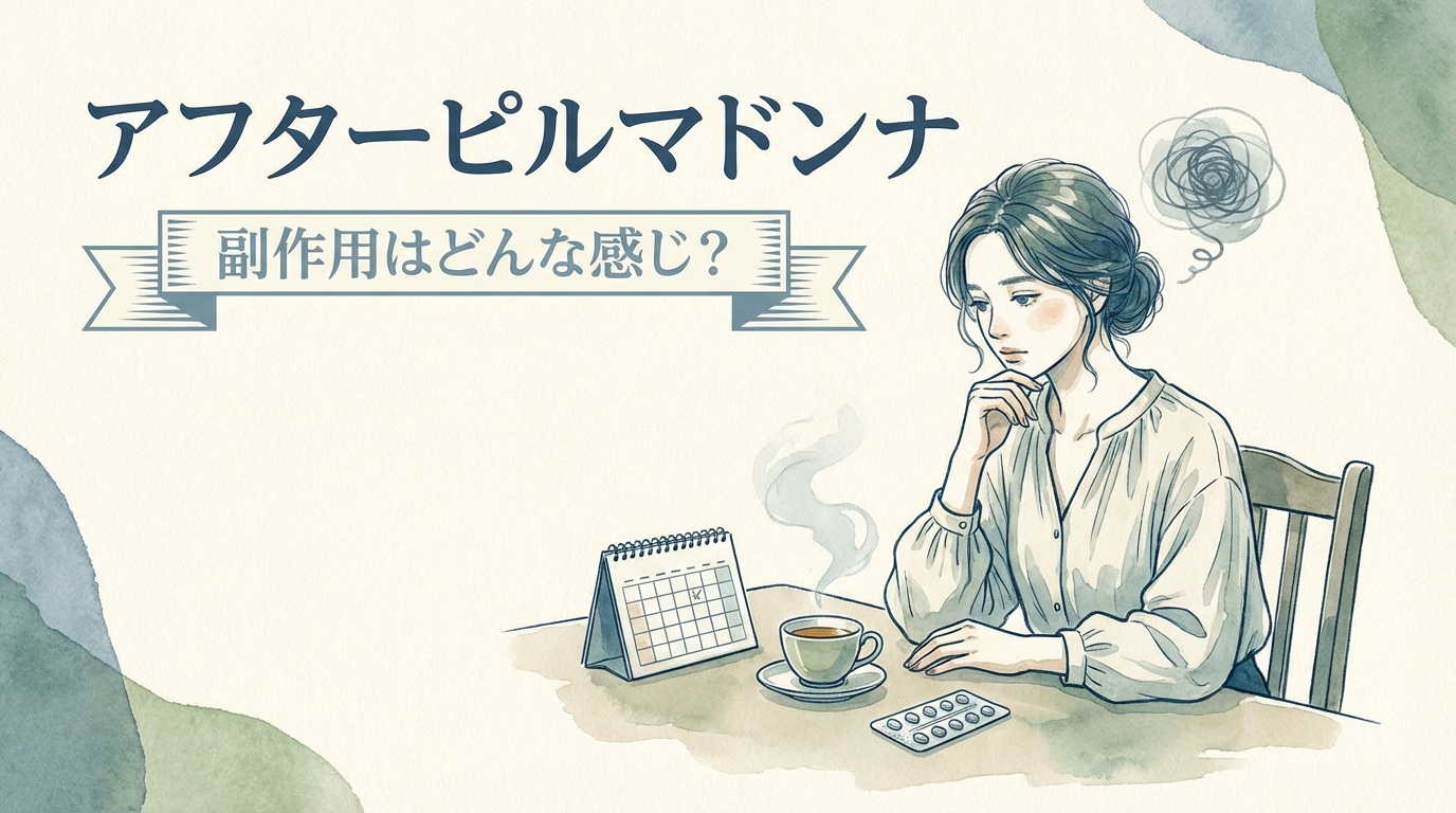 アフターピルマドンナの副作用はどんな感じ？