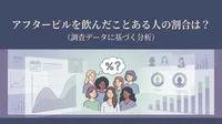 アフターピルを飲んだことある人の割合は？