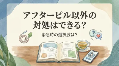 アフターピル以外の対処はできる？緊急時の選択肢は？