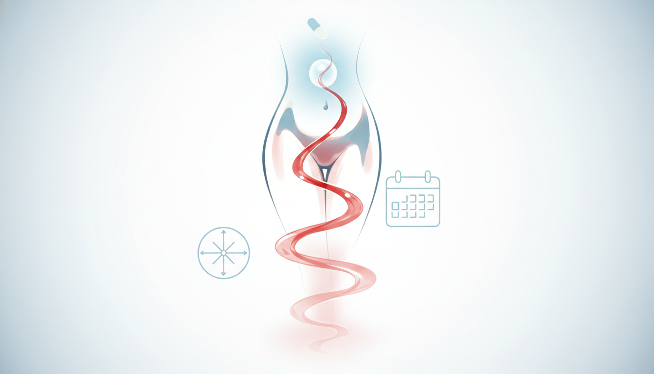 アフターピル一週間後の不正出血はいつまで続く？【結論】